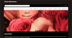 Desktop Screenshot of floresglamorosas.com