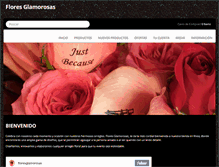 Tablet Screenshot of floresglamorosas.com
